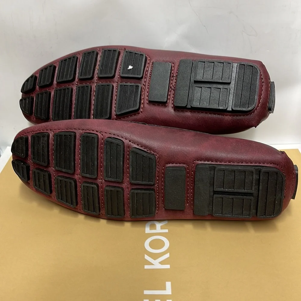 BNWT Gallery Seven Mens shoes Maroon size 8 - Picture 7 of 8